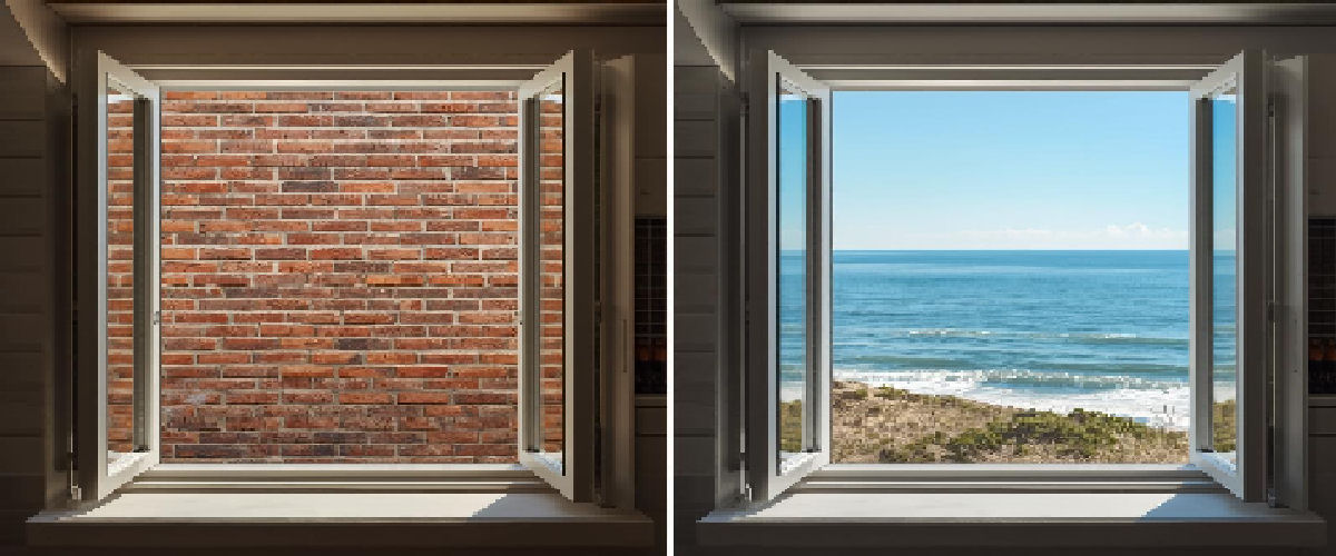 AuraViews architectural frame